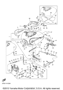 XVS11W-M Топливный бак