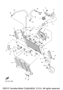 FZ6STC Радиатор и Патрубки