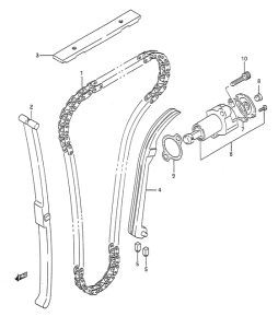 GSF400 Держатель направляющей