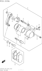 LS650 Передние тормоза