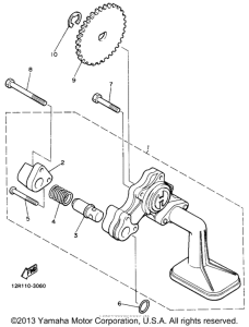 XS400J Масляный насос