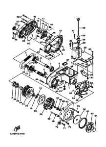 XV1600 Средний привод