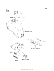 KLZ1000 Labels (Acf)
