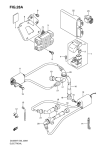 DL650 (ABS) Equipo electrico