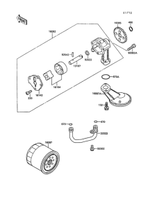 EX400 Масляный насос