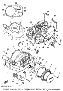 XV1100GC Боковые крышки