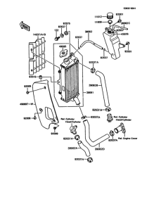 KMX125 Radiator(1 / 2)