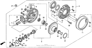 GL1500I Редуктор