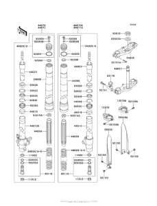  Передняя вилка