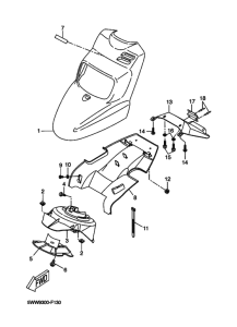 CW50 Переднее крыло
