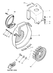 EW50 Cubierta de aire ventilador