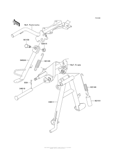 AN112 Подножка