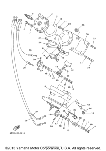 TZ250M Головка цилиндров