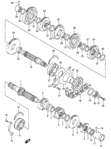 RF600 Трансмиссия