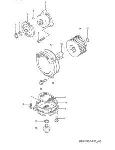 DR650 Маслонасос