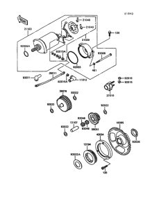 KL600 Стартер