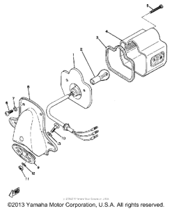 AT1E Задний фонарь