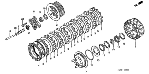GL1500CD Бендикс