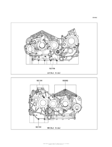 VN1700 Болты крепления картера