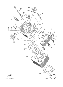 XT125R Цилиндры