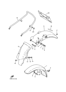 SR400SP ﾌﾛﾝﾄﾌｴﾝﾀﾞ