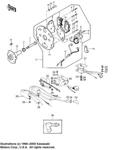 KZ1000 Ignition / regulator / rectifier