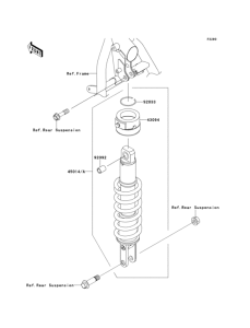 KL650 Амортизатор
