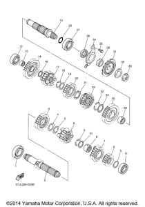 WR450F Трансмиссия