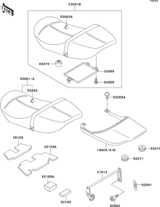 ZR550 Сиденье