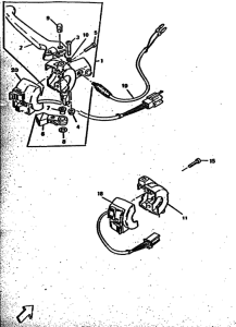 CW50 Interruptor  manillar&palanc