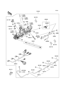 ZX1400 Accelerator assy