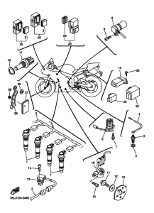 YZF-R6S Equipo electrico