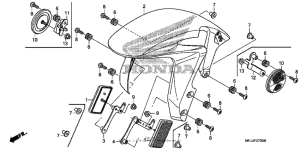 CBR600RR (ABS) Переднее крыло