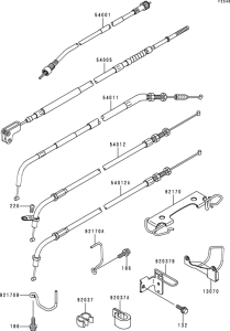 EN500 Тросы управления
