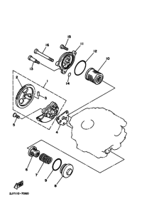 TW200E Маслонасос