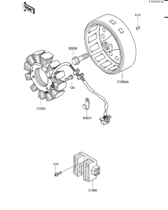 KL600 Generator / regulator