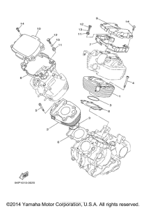 XVS650A Цилиндры