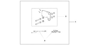CB600F (ABS) Heated grip att.