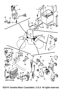 WR250R Электрика 2