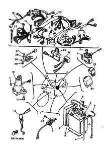 FZR1000 FZR1000W Equipo electrico