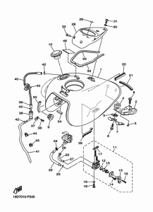 XVS250 フユエルタンク