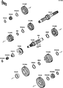 VN1500 Трансмиссия
