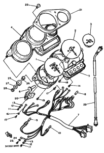 FZR1000 FZR1000E Измерительный прибор