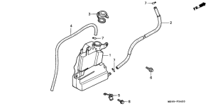 ST1100P Reserve tank