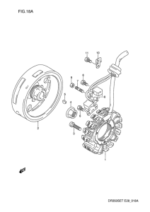 DR350 Зажигание
