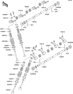 ZL600 Клапана