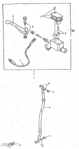 CW50RS Главный тормозной цилиндр