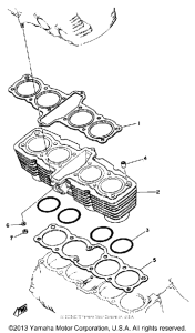 XS1100G Цилиндры