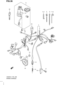 GS500 Жгут проводов