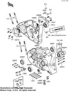 KD80 Картер двигателя